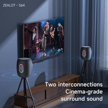 portable Speaker Zealot S64 Black - 5