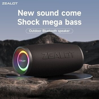 bärbar högtalare Zealot S56 Black - 4