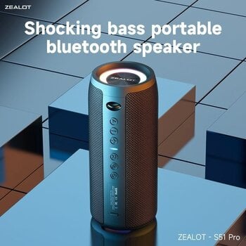 portable Speaker Zealot S51 PRO Black - 3