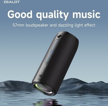 portable Speaker Zealot S49 PRO Black - 7