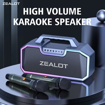 Sistema de karaoke Zealot S57 Sistema de karaoke Black - 5