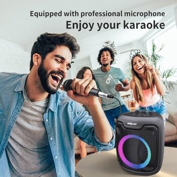 Karaoke systém Zealot P8 Karaoke systém Black - 4