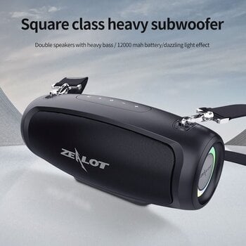 portable Speaker Zealot S37L Black - 6