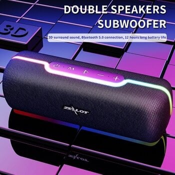 portable Speaker Zealot S55 Black - 6