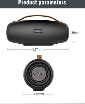 portable Speaker Zealot S27 Black - 2