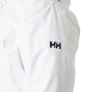Jakke Helly Hansen Women's Aden Insulated Rain Coat Jakke White XS - 4