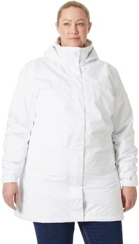 Jacket Helly Hansen Women's Aden Insulated Rain Coat Jacket White XS - 6