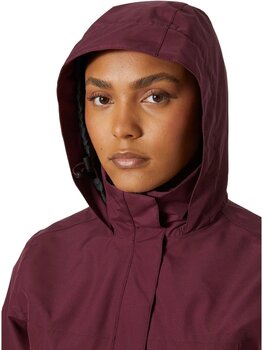 Jacka Helly Hansen Women's Aden Insulated Rain Coat Jacka White XS - 8