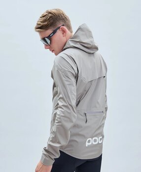 Cycling Jacket, Vest POC Signal All-Weather Moonstone Grey M Jacket - 8