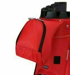 Golf torba Big Max Silencio 2 Black/Red Cart Bag - 9