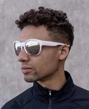 Lifestyle Glasses POC Avail Hydrogen White/Clarity MTB Silver Mirror Lifestyle Glasses - 5