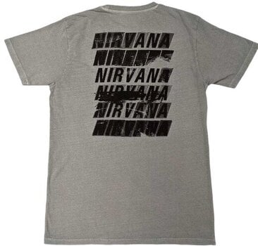 T-shirt Nirvana T-shirt Incesticide Stacked Logo Green XL - 2