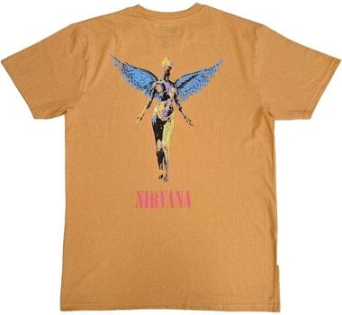 T-shirt Nirvana T-shirt In Utero Angel Orange S - 2