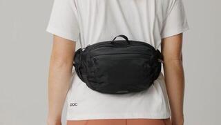 Cykelryggsäck och tillbehör POC Hip Pack Hydro Uranium Black Väska - 5