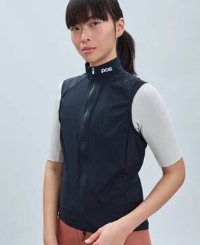 Kerékpár kabát, mellény POC Enthral Women's Gilet Uranium Black XS Mellény - 3