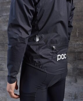 Veste de cyclisme, gilet POC Haven Rain Veste Uranium Black S - 9