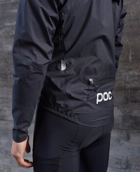 Cycling Jacket, Vest POC Haven Rain Uranium Black XL Jacket - 9