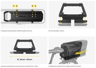 Cyclo-carrier Topeak Omni Quick Track Adapter Rear Carrier Black - 4