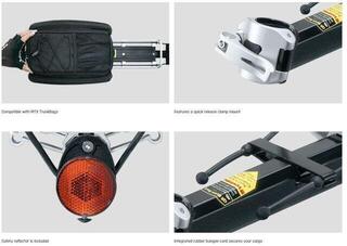 Ciclotransportador Topeak MTX Beam Rack Suporte traseiro Black - 1