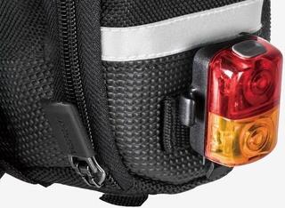 Cykeltaske Topeak AERO WEDGE PACK + Quick Click Sadelpose Black 0,98-1,31 L - 6