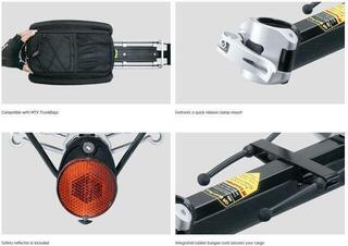 Ciclotransportador Topeak MTX Beam Rack Suporte traseiro Black - 2