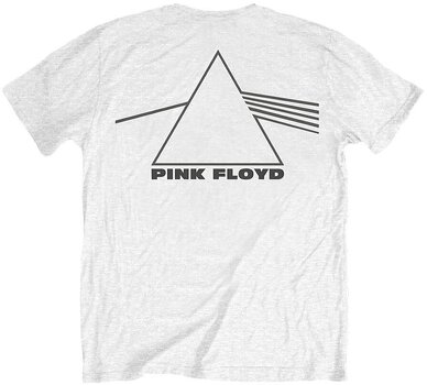Koszulka Pink Floyd Koszulka F&B Packaged DSOTM Prism Outline White S - 2