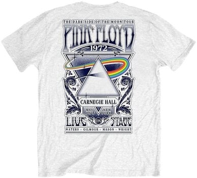 Tricou Pink Floyd Tricou F&B Packaged Carnegie Hall Poster White S - 2