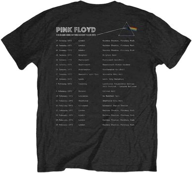 Paita Pink Floyd Paita DSOTM 1972 Tour Black M - 2