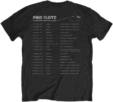 Maglietta Pink Floyd Maglietta DSOTM 1972 Tour Black L - 2