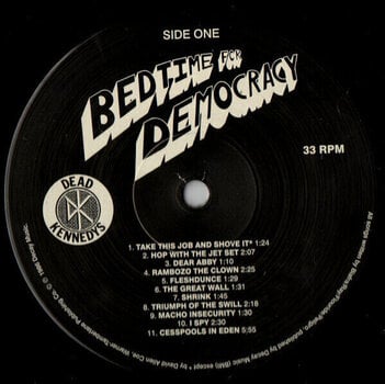 Vinyl Record Dead Kennedys - Bedtime For Democracy (Reissue) (LP) - 2