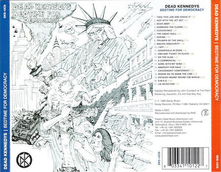 Hudobné CD Dead Kennedys - Bedtime For Democracy (Reissue) (CD) - 3