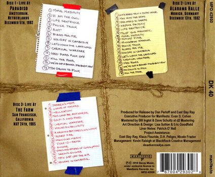 Music CD Dead Kennedys - DK 40 (3 CD) - 5