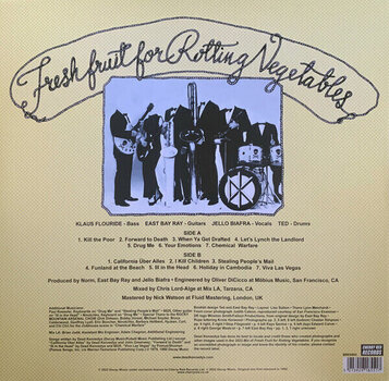 LP Dead Kennedys - Fresh Fruit For Rotting Vegetables (Remastered) (Gatefold) (LP) - 4
