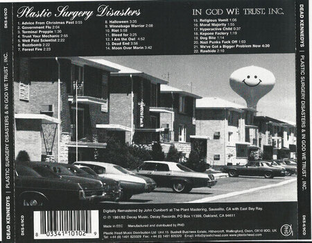 Glasbene CD Dead Kennedys - Plastic Surgery Disasters & In God We Trust, Inc. (Reissue) (CD) - 4