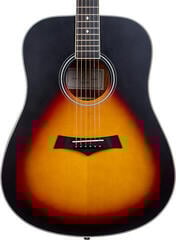 Akustikgitarre Arrow Silver D Tobacco Burst Akustikgitarre - 2