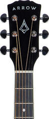 Akustická kytara Arrow Silver D Black Akustická kytara - 2
