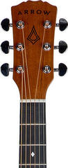 Akustická kytara Arrow Silver D Natural Mahogany Akustická kytara - 2