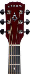 Akustična kitara Arrow Silver D Wine Red Akustična kitara - 2