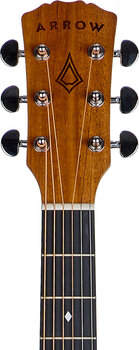 electro-acoustic guitar Arrow Silver D CE Natural - 3