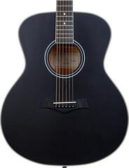 Jumbo Guitar Arrow Gold A  Abyss Black Jumbo Guitar - 1