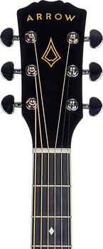 Elektroakusztikus gitár Arrow Gold A CE Sunburst - 3