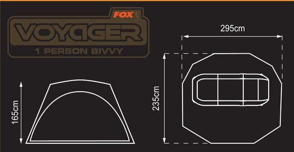 Bivuak/ Shelter Fox Bivvy Voyager 1 Person Bivvy - 5
