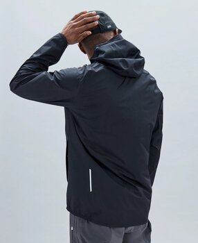 Kerékpár kabát, mellény POC Motion Rain Men's Jacket Uranium Black XL Kabát - 8