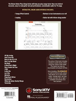 Music sheet for guitars and bass guitars Hal Leonard Deluxe Guitar Play-Along Volume 4 Music Book - 3