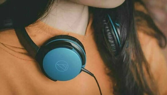 Slušalke na ušesu Audio-Technica ATH-AR1iSBL Modra - 3