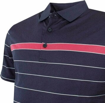 Chemise polo Callaway Sophisticated Stripe Polo Peacoat S Mens - 2