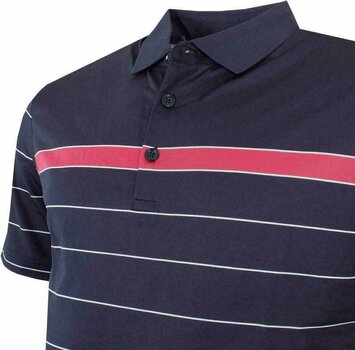Риза за поло Callaway Sophisticated Stripe Polo Peacoat XL Mens - 2