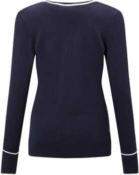 Felpa con cappuccio/Maglione Callaway Jacquard Sweater Peacoat M Womens - 2
