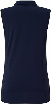 Camiseta polo Callaway Sleeveless Micro Hex Polo Peacoat XS Womens - 2
