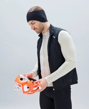 Czapka rowerowa POC Thermal Headband Zink Orange UNI Opaska na głowę - 3